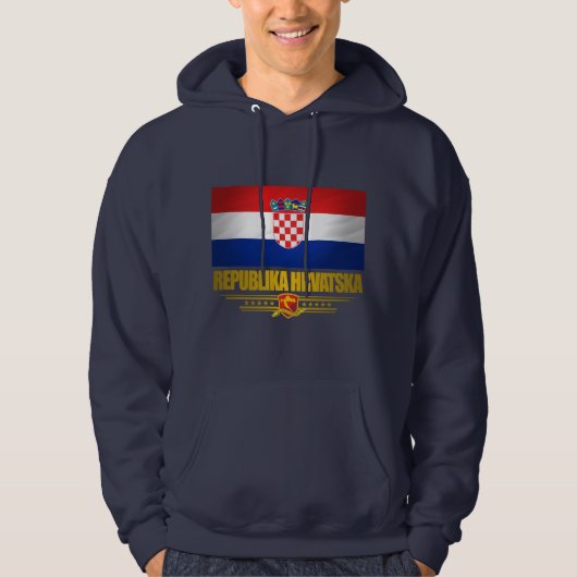 Croat Pride Hoodie (Voorkant)