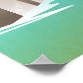 Croatia Minimal Travel Poster (Coin)