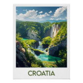 Croatia Poster (Devant)