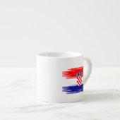 Croatia World Cup 2026 Mug – Proudly Croatian Desi Espresso Kop (Voorkant rechts)