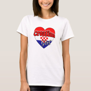 Croatian Girl T-shirt