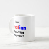 croatian koffiemok (Voorkant links)