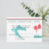 Croatie Billets d'Avion RSVP Turquoise et Corail (Debout devant)