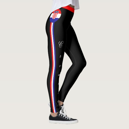 Croatie & Drapeau croate leggings / sports (Droite)