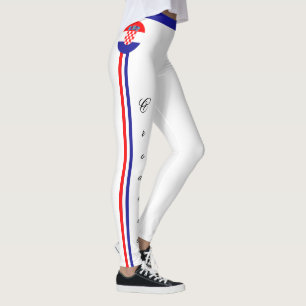 Croatie & Drapeau croate leggings / sports