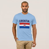 Croatie - Drapeau de Croatie T-shirt (Devant entier)