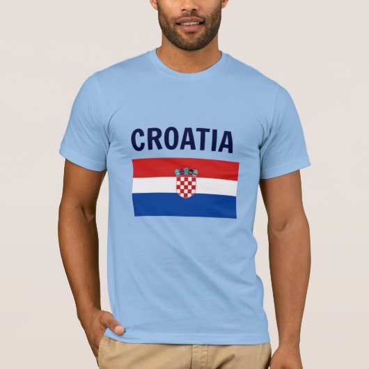 Croatie - Drapeau de Croatie T-shirt (Devant)