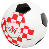 Croatie | Hrvatska | Nom À damiers Monogramme  (3/4)