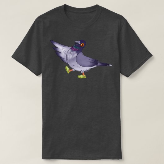 Croc Pigeon T-shirt (Design voorkant)