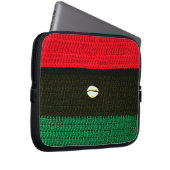 Crochet Artisan Afrocentrique Imprimer sac électro (Devant droit)