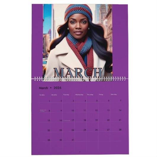 Crochet Calendrier filles (Mar 2026)