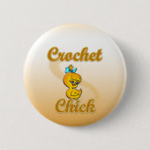 Crochet Chick Ronde Button 5,7 Cm (Voorkant)
