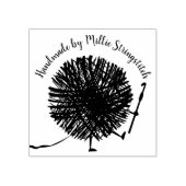 crochet crochet fils fait main avec tampon en caou (Impression)