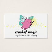 crochet crochet mignon animal magie fée fils artis (Devant)