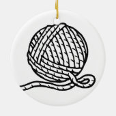 Crochet Diva Keramisch Ornament (Achterkant)