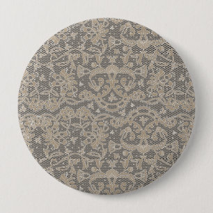Crochet Embroidery Creation Ronde Button 4,0 Cm
