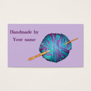 Crochet et fil Fabriqué à la main par cartes