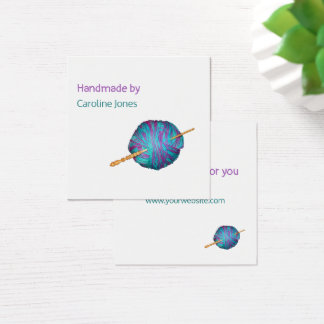 Crochet et fil Fabriqué à la main par - votre nom