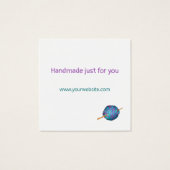 Crochet et fil Fabriqué à la main par - votre nom (Dos)