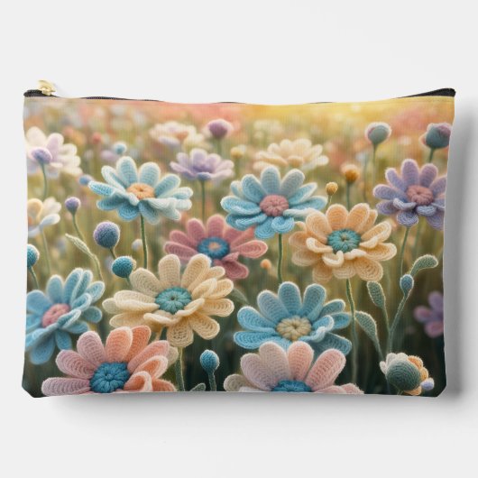 Crochet flowers etui (Voorkant)