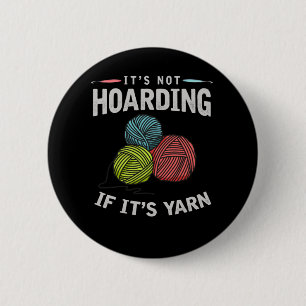 Crochet Hobby Crafting Yarn Knitter Ronde Button 5,7 Cm
