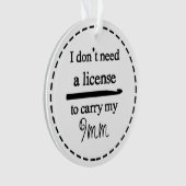 Crochet Hook License ・ Crafts Ornament (voorkant)