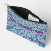 Crochet Hook sac de voyage zippé sur mesure sac co (Ouvrir)