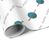 Crochet Hook & Yarn Crafts Cadeaupapier (Rol Hoek)