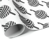 Crochet Hook & Yarn Handmade Crafts Cadeaupapier (Rol Hoek)