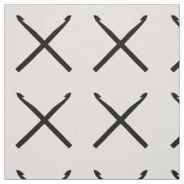 Crochet Hooks Crafts Cross Black Stof