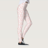 Crochet Hooks Print Crafts Coral Leggings (Rechts)