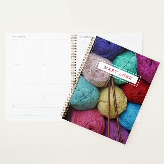 Crochet Knit Yarn Persoonlijk Planner (Display)