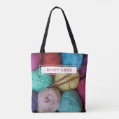 Crochet Knit Yarn Persoonlijk Project Draagtas (Achterkant)