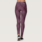 Crochet Look Leggings - Cerise - HAMbyWG (Dos)