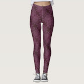 Crochet Look Leggings - Cerise - HAMbyWG (Devant)