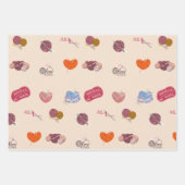 Crochet Lover Yarn Balls en Crochet Hooks Inpakpapier Vel (Voorkant 3)