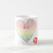 Crochet Mots Mug (Couleur) (Centre)