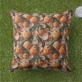 Crochet Oranges Citrus Fruit Buitenkussen