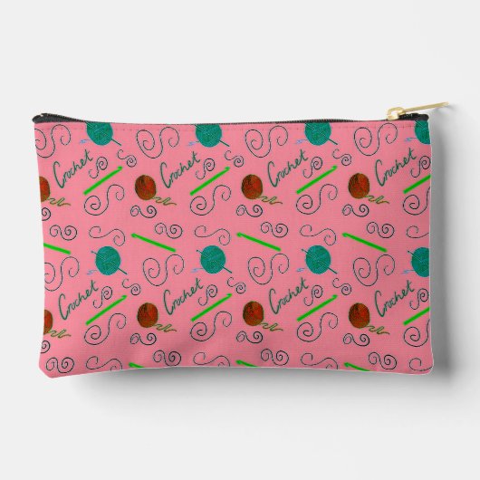 crochet pattern with yarn balls etui (Achterkant)