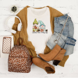 Crochet Plus S'Inquiète Moins Long T-shirt