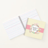 Crochet Projets Carnet avec de mignons lamas (Intérieur)