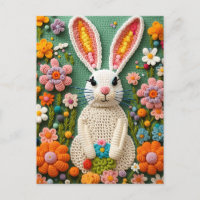 Crochet Rabbit, Carte postale de poste