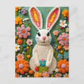 Crochet Rabbit, Carte postale de poste (Devant)