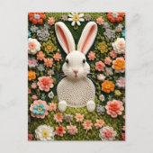 Crochet Rabbit, Carte postale de poste (Devant)