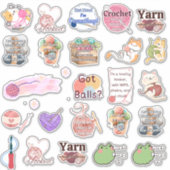 Crochet Sticker Assortment (Voorkant)