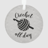 Crochet toute la journée ・ Fabricant d'artisanat d (dos)