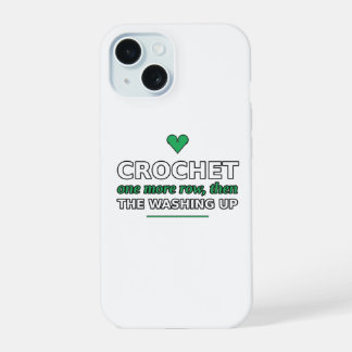 Crochet : un rang de plus, puis la vaisselle Étui