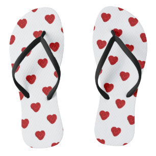 Crochet Yarn Hearts Handmade Crafts Small Teenslippers