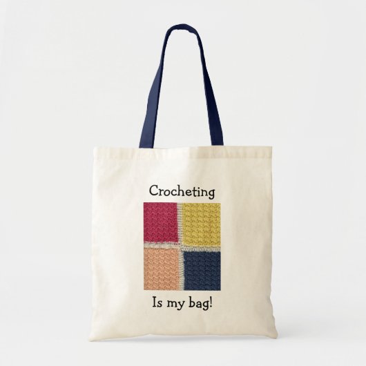 Crocheting Bag Tote Bag (Voorkant)