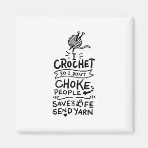 Crocheting Crochet Wool Magneet